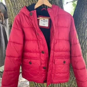 Boys Abercrombie coat Size 13-14